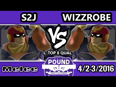 Pound 2016 - Wizzrobe (Captain Falcon) Vs. S2J (Captain Falcon) - Losers Round 4 - SSBM