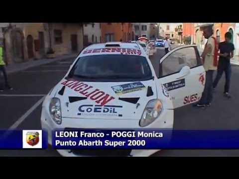 Presentazione Rally Città di Bettola 2012 Leoni - Poggi Punto Abarth S2000 2° Assoluti
