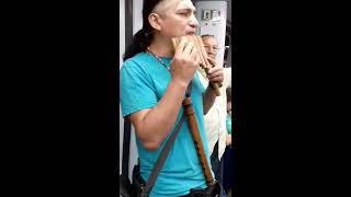 Bonita ejecución musical en el metro de MADRID