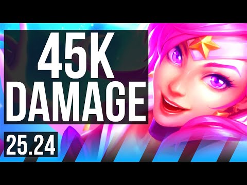 LUX vs VEL'KOZ (MID) | Good KDA: 19/1/8, 45K damage | EUW Diamond | 25.24