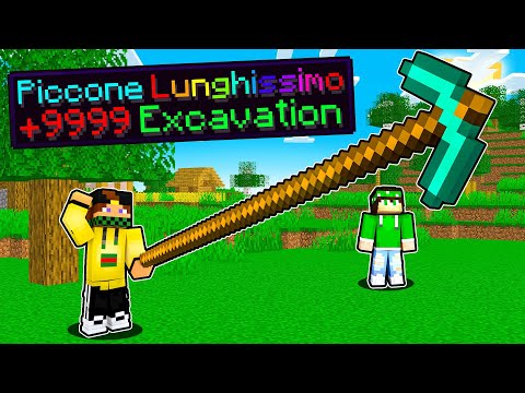 CACCIA ALL'UOMO MA CON IL PICCONE PIÙ LUNGO DI MINECRAFT