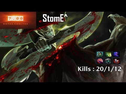 StomE^ Plays Phantom Assassin New Meta 7.01 k/d/a 20/1/12