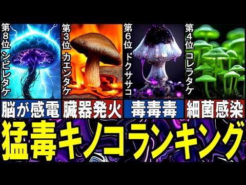 生命の危険: 最も危険な在来種の毒キノコ 5 種 自然と動物