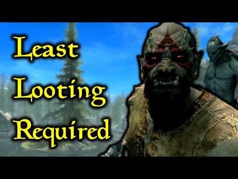 How Many Items Do You HAVE to Loot to Beat Skyrim?