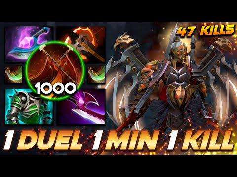 Legion Commander 47 KILLS - 1 DUEL 1 MIN 1 FRAG - Dota 2 Pro Gameplay [Watch & Learn]