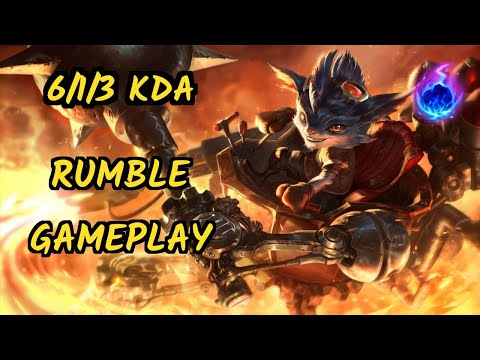SUP Frozen (RUMBLE) vs IRELIA - 6/1/3 KDA MID GAMEPLAY - EUW Ranked DIAMOND