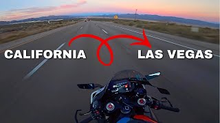 Riding My M1000RR To LAS VEGAS!