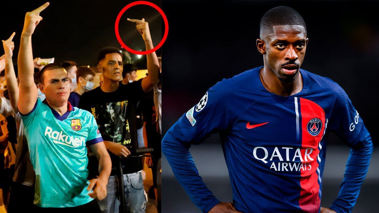 POR QUE A TORCIDA DO BARCELONA ODEIA O DEMBELÉ?