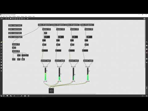 Max/MSP Tutorial: how to make a generative drum machine