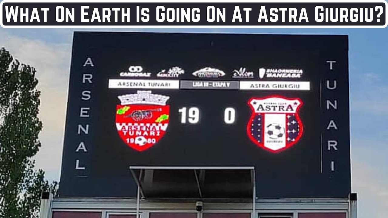 What On Earth Is Going On At Astra Giurgiu?
