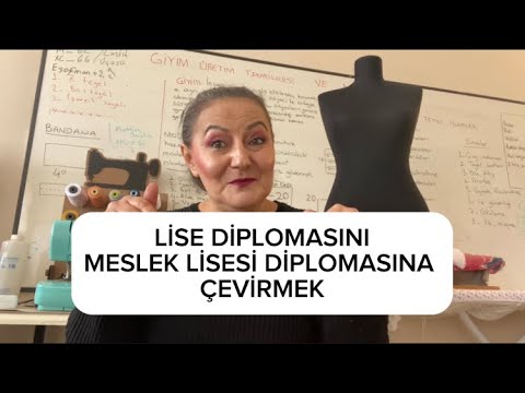 DÜZ LİSE DİPLOMASINI MESLEK LİSESİ DİPLOMASINA ÇEVİRMEK / USTA ÖĞRETİCİ BAŞVURU / Ustalık Belgesi