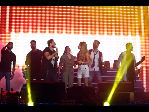 Tamer hosny ft star academy stars omry ebtada عمري ابتدا تامر حسني و نجوم ستار اكاديمي