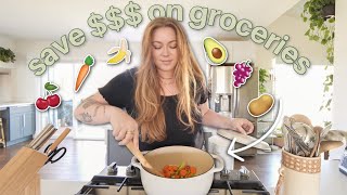 How I Actually Cut My Grocery Bill In Half (Waste Less Spend Less)