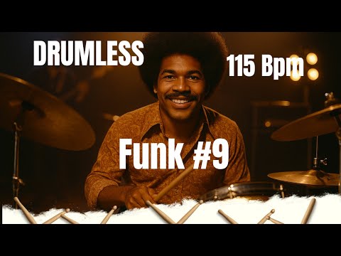 Mid-70s Funk Drumless Backing Track | 115 BPM | Vintage Groove (No Click)
