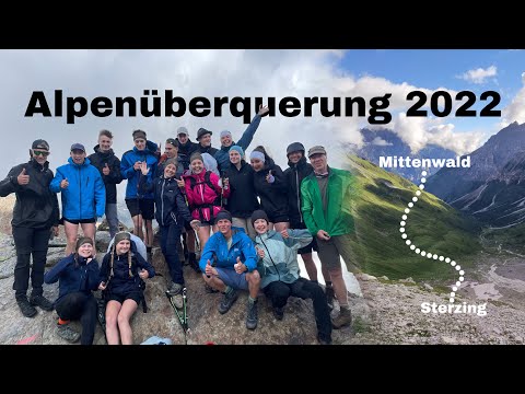 Alpenüberquerung 2022 - von Mittenwald nach Sterzing - AKG Kitzingen