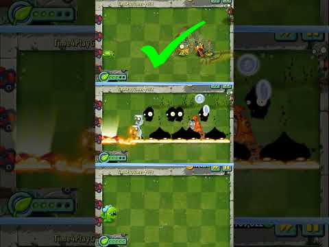 Pea Vine vs Pyre Vine vs Snap Pea Power-Up vs Team Gargantuar Zombie PvZ 2 #pvz #pvz2 #shorts