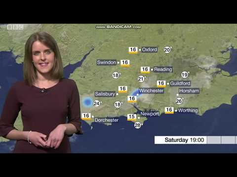 Alex Osbourne - South Today weather - (7th June 2019) - 60 fps Better Quality