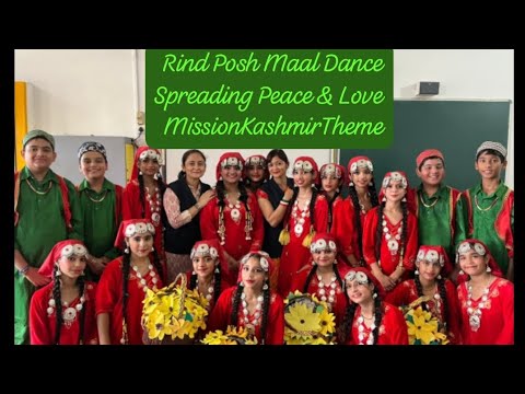 🌸 Rind Posh Maal | Mission Kashmir | School Dance Performance | Spreading Peace & Love
