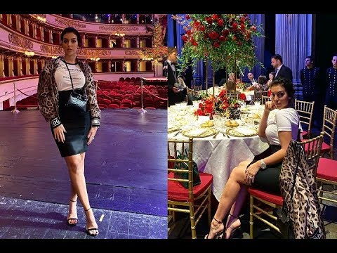 Georgina Rodriguez | Défilé Dolce & Gabbana 2019 | Scala de Milan