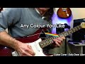 ANY COLOUR YOU LIKE - Pink Floyd / David Gilmour. Cover KDA