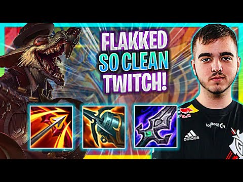 FLAKKED IS SO CLEAN WITH TWITCH! | HRTS Flakked Plays Twitch ADC vs Zeri! | Preseason 2023