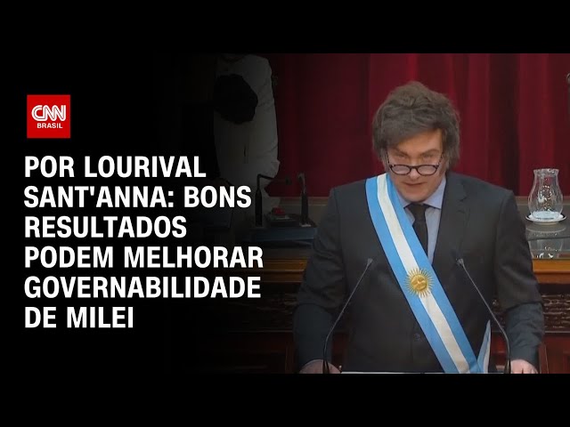 Análise: Bons resultados podem melhorar governabilidade de Milei | CNN PRIME TIME