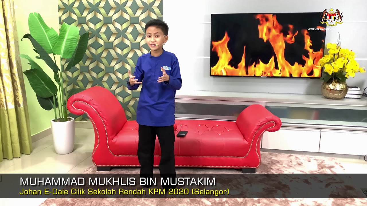 Johan E-Daie Cilik Sekolah Rendah KPM Tahun 2020