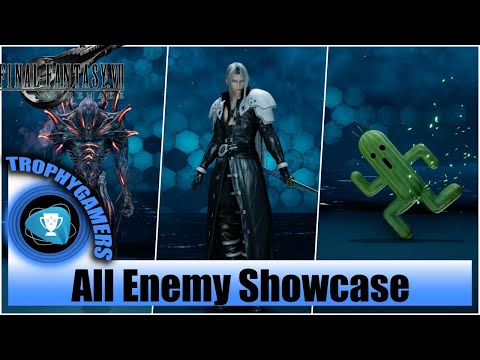 Final Fantasy 7 Remake - All 114 Enemies Showcase