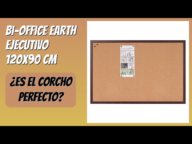 Vídeo relacionado con Bi-Office Budget - Tablero de corcho con marco de madera, 90 x 60 cm