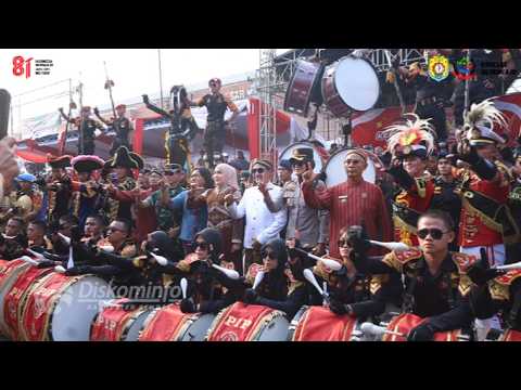Semarak Karnaval HUT ke-81 Kemerdekaan RI di Kabupaten Kendal di Weleri !