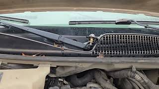 thermostat replacement on Chevrolet express