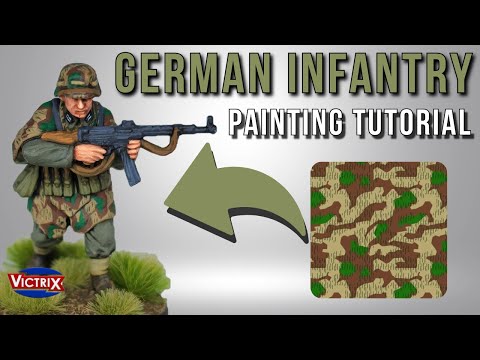 Complete 28mm German Infantry Painting Guide | Splinter | 28mm Victrix Miniatures