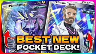 MIRAIDON EX IS BROKEN! | BEST WAY TO PLAY | PARADOX DRIVE | POKEMON TCG POCKET!