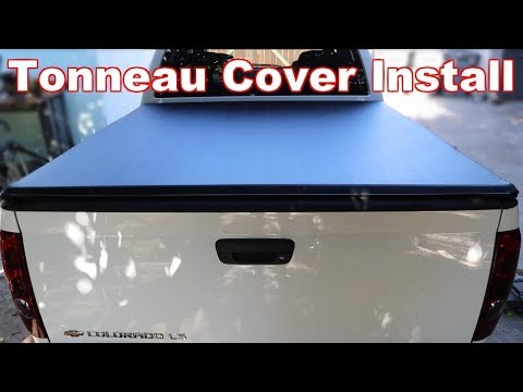 How to Install A Tri-Fold Tonneau Cover (Chevy Colorado Bed Cover)