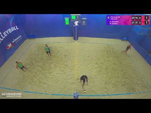 12:15 I. Romanenko / I. Skrynnik - A. Pasazhin / M. Kyselov 04.09.2022 | Winners Beach Volleyball