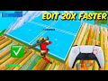How To EDIT FASTER On Controller Best Settings Tutorial Tips And Tricks For Chapter 5