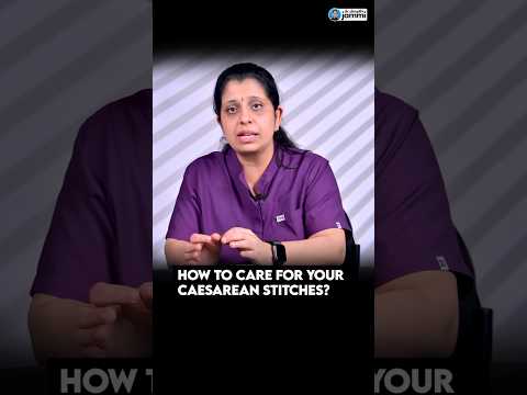 C-Section stitches: How to care? #cesarean #c-section #pregnancy