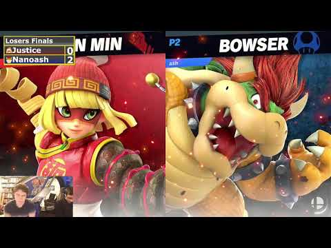 RER 1 Losers Finals - Justice (Min Min) VS Nanoash (Bowser)