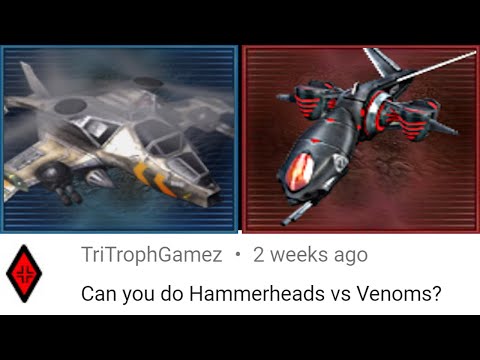 GDI Hammerhead vs Nod Venom