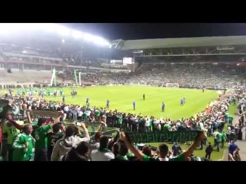 Tour d'honneur ASSE - AJACCIO - Fin Saison 2013-2014