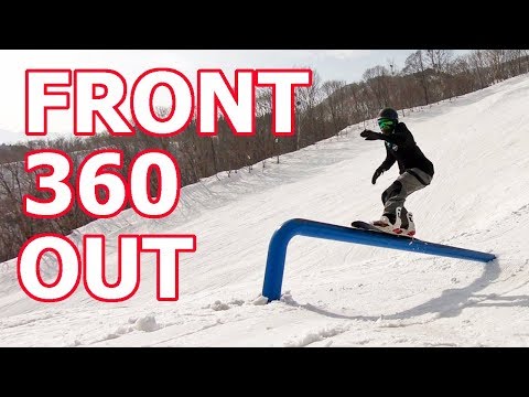 Frontside 360 Out of Rails - Snowboard Trick Tutorial