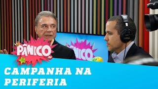 Alvaro Dias: “na periferia é onde eu me sinto melhor”