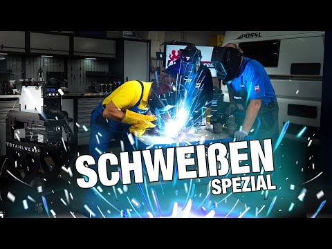 Welding SPECIAL!! 💪💥 Can we save the Transit? | STAHLWERK visits the workshop!