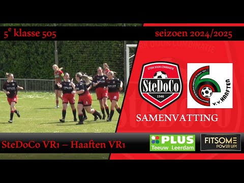 Samenvatting SteDoCo VR1 - Haaften VR1 (17/05/25)