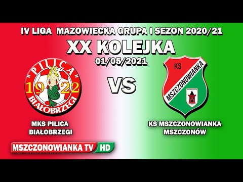 MKS PILICA VS KS MSZCZONOWIANKA 4:2  [01/05/2021]  XX KOLEJKA  IV LIGA - SKRÓT.