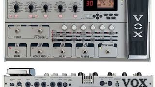 Video thumbnail for Vox Tonelab LE multi effects pedal demo by Gearfacts