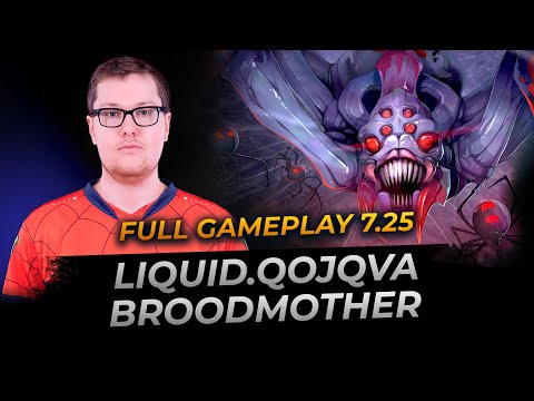 Broodmother by Qojqva - Dota 2 Replay Full Gameplay