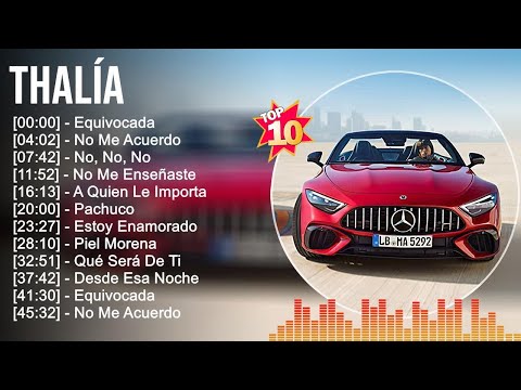 Thalía Greatest Hits 💿 Latin Hits 2023 💿 Top 10 Hits of All Time