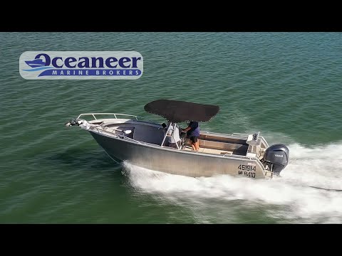 2022 7.7m Aluminium Fishing Boat - For Sale @OceaneerMarineBrokers