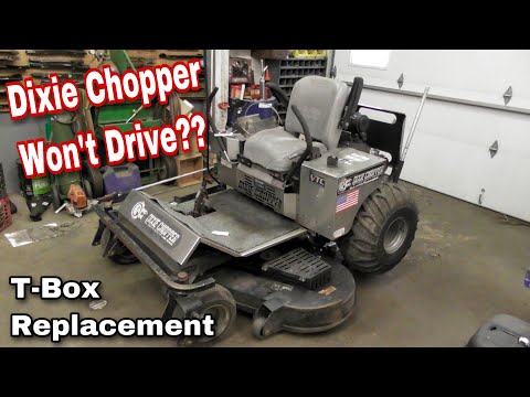 Dixie Chopper WON'T DRIVE? Fix It! (T-Box)